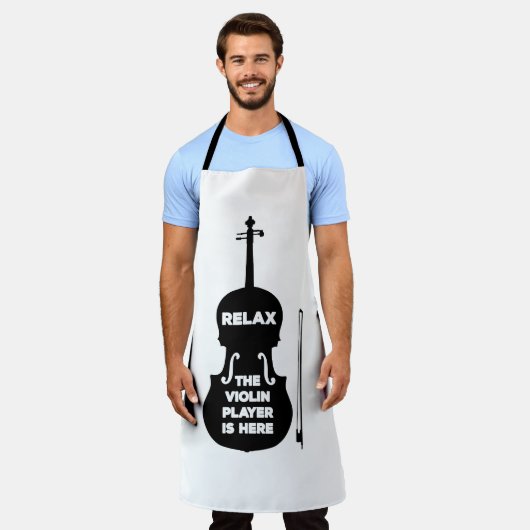 Ontspan hier de Violin Player Schort (Gedragen)