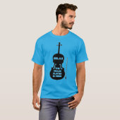 Ontspan hier de Violin Player T-shirt (Voorkant volledig)