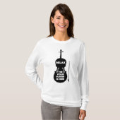 Ontspan hier de Violin Player T-shirt (Voorkant volledig)