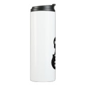 Ontspan hier de Violin Player Thermosbeker (Gedraaid links)