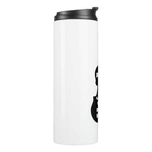 Ontspan hier de Violin Player Thermosbeker (Gedraaid links)