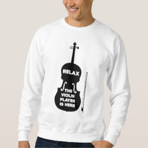 Ontspan hier de Violin Player Trui
