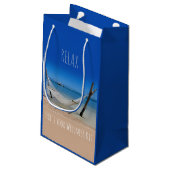 Ontspan - Hier is uw Wellness Kit Gift Bag Klein Cadeauzakje (Achterkant Gekanteld)