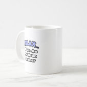 Ontspan... Ik ben een atletische trainer Koffiemok (Voorkant links)