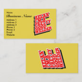 Ontspan Ik ben een  goede lasser Visitekaartje (Voorkant / Achterkant)