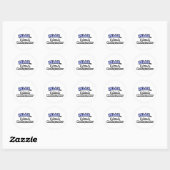 Ontspan ... Ik ben een radiograaf Ronde Sticker (Vel)