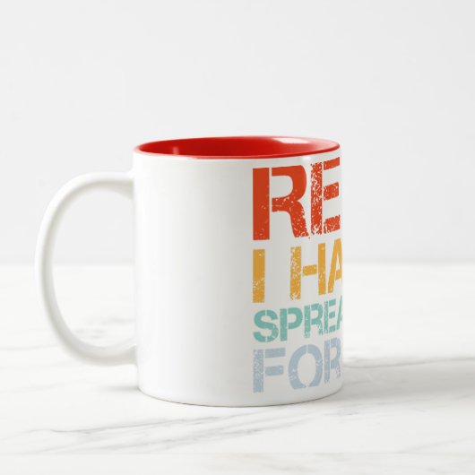 Ontspan ik heb daar een spreadsheet voor tweekleurige koffiemok (Links)