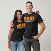 Ontspan ik kan het oplossen — t-shirt (Unisex)