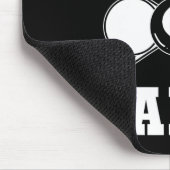 Ontspan in het breken van je biljartcoach muismat (Hoek)