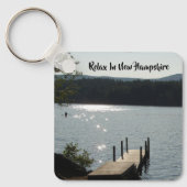 Ontspan in New Hampshire Sleutelhanger (Voorkant)