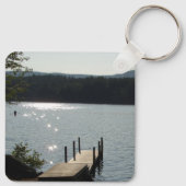 Ontspan in New Hampshire Sleutelhanger (Achterkant)