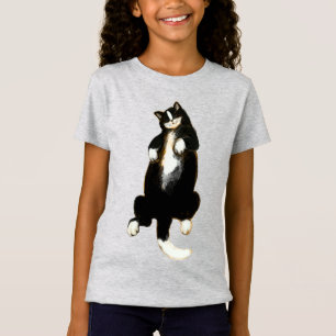 Ontspan je als deze kat met een dutje t-shirt