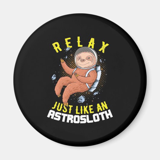 Ontspan je als een astronaut magneet (Voorkant)
