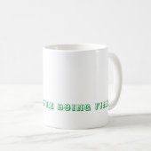 Ontspan je doet goede Mok - Retro Carnaval Font (Voorkant rechts)
