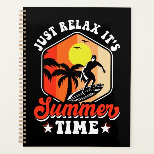 Ontspan Je Even Het Is Zomer Planner (Voorkant)