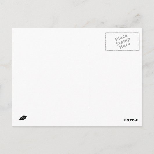 Ontspan je gewoon briefkaart (Achterkant)