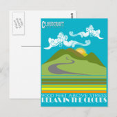 Ontspan je in de wolken briefkaart (Voorkant / Achterkant)