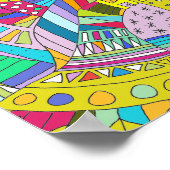 Ontspan je met het plezier Gezegden uitverkoren Poster (Hoek)