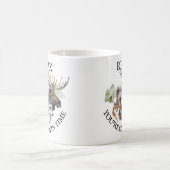 Ontspan je op Cabin Time Forest Animals Koffiemok (Center)