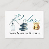 Ontspan je op vreedzame dag met anticonceptie Salo Visitekaartje (Voorkant)