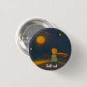 ontspan je ronde button 3,2 cm (Voorkant /achterkant)