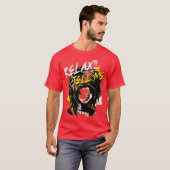 ONTSPAN JEZELF, VERTEL HET ME T-SHIRT (Voorkant volledig)