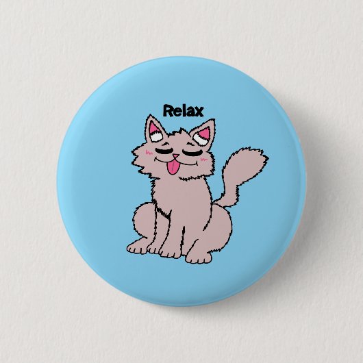 Ontspan knop ronde button 5,7 cm (Voorkant)