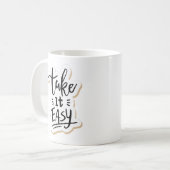 ontspan koffiemok (Voorkant links)