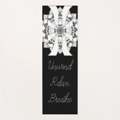 Ontspan, kom tot rust, adem yogamat (Voorkant)