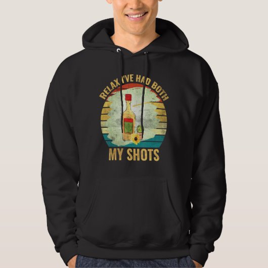 Ontspan me als ik beide mijn schoenen had 5 hoodie (Voorkant)
