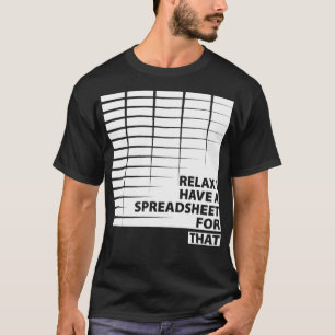 Ontspan me dat ik een spreadsheet heb voor die acc t-shirt