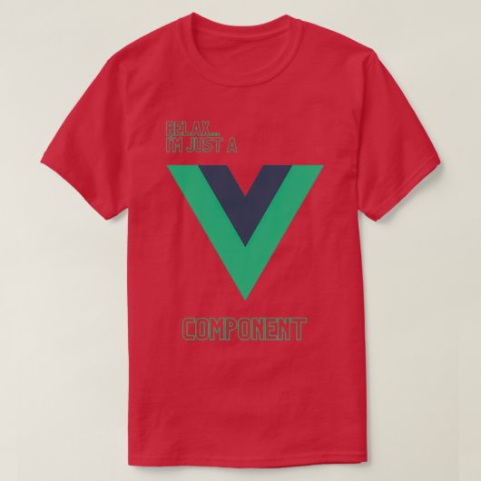Ontspan me enkel een component van de Vue T-shirt (Design voorkant)