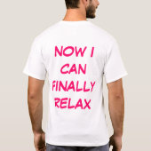 Ontspan me t-shirt (Achterkant)