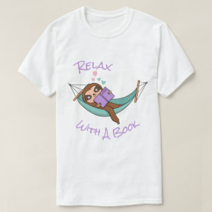 Ontspan met een boek T-shirt