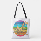 Ontspan – Mijn Vrouw Zei Dat Het Oké Is Echten Tot Tote Bag (Achterkant)