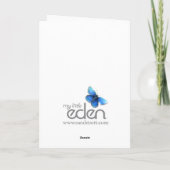 Ontspan & neem het gemakkelijk Vaderdag blauwgroen Kaart (Achterkant)