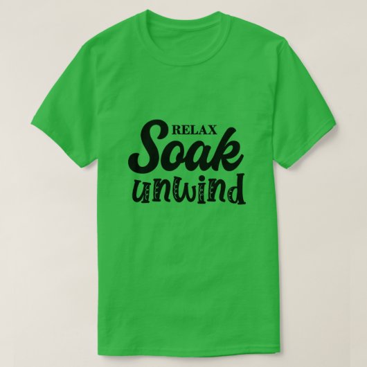 Ontspan ontspannen01 t-shirt (Design voorkant)