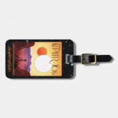 Ontspan op Kepler 16b-advertentie voor het ruimtev Bagagelabel (Voorkant horizontaal)