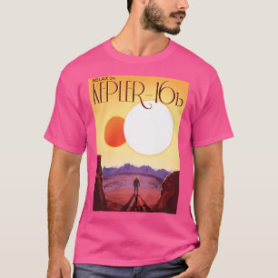 Ontspan op Kepler-16b Het land van twee zonnen NAS T-shirt