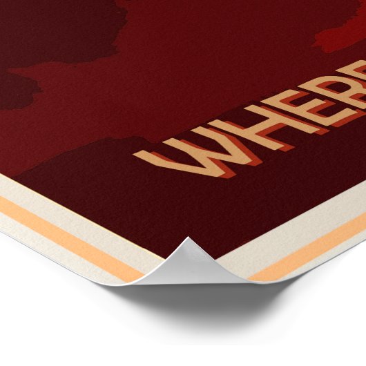 Ontspan op Kepler-16b Poster (Hoek)