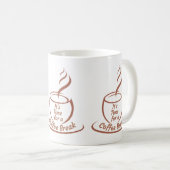 Ontspan & Oplaad Koffiemok (Voorkant rechts)