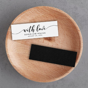 Ontspan Script Huwelijk Met Liefde Mini Visitekaartjes