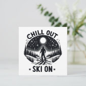 Ontspan Ski aan (Staand voorkant)