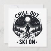Ontspan Ski aan (Achterkant)