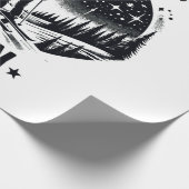 Ontspan Ski aan Cadeaupapier (Hoek)