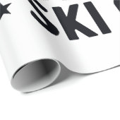Ontspan Ski aan Cadeaupapier (Rol Hoek)