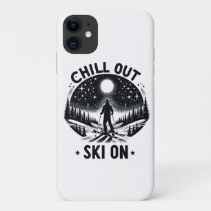 Ontspan skigebied Case-Mate iPhone case