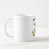 Ontspan Sommige Dagen Bananen Gewoon Monkey Koffiemok (Links)