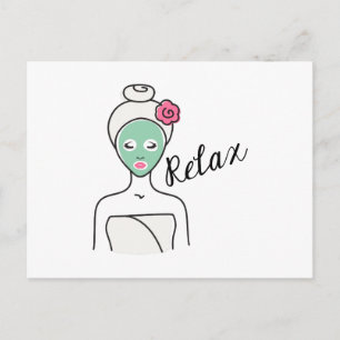 Ontspan Spa Beauty Briefkaart