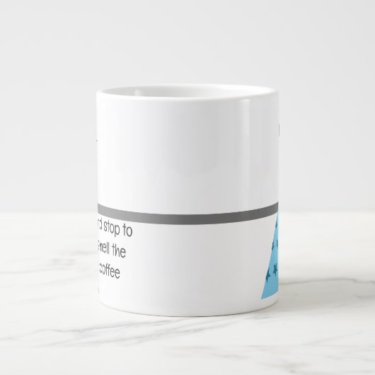 Ontspan Stop om de koffie Mok te ruiken (Voorkant)